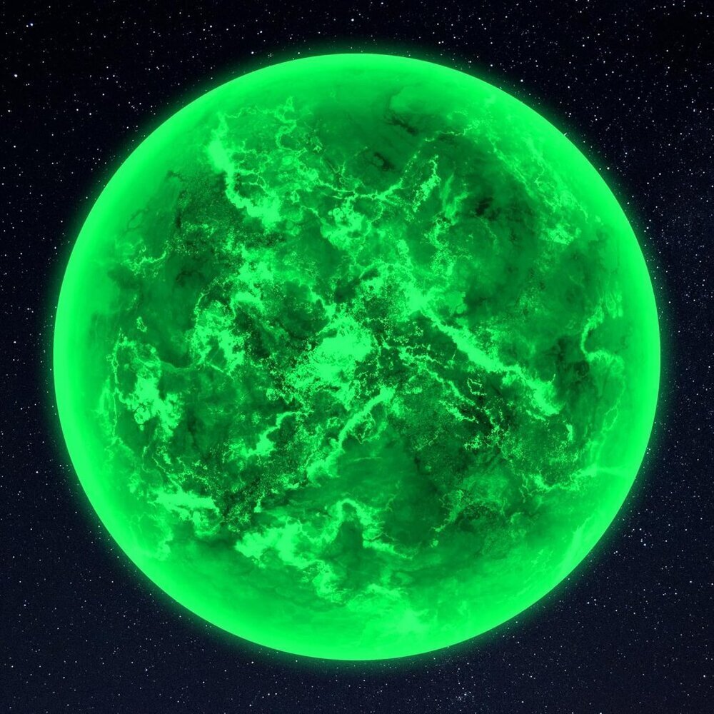 Glow in The Dark Sun for Ceiling, Luminous Planet Wall Sticker, Kids Bedroom Wal
